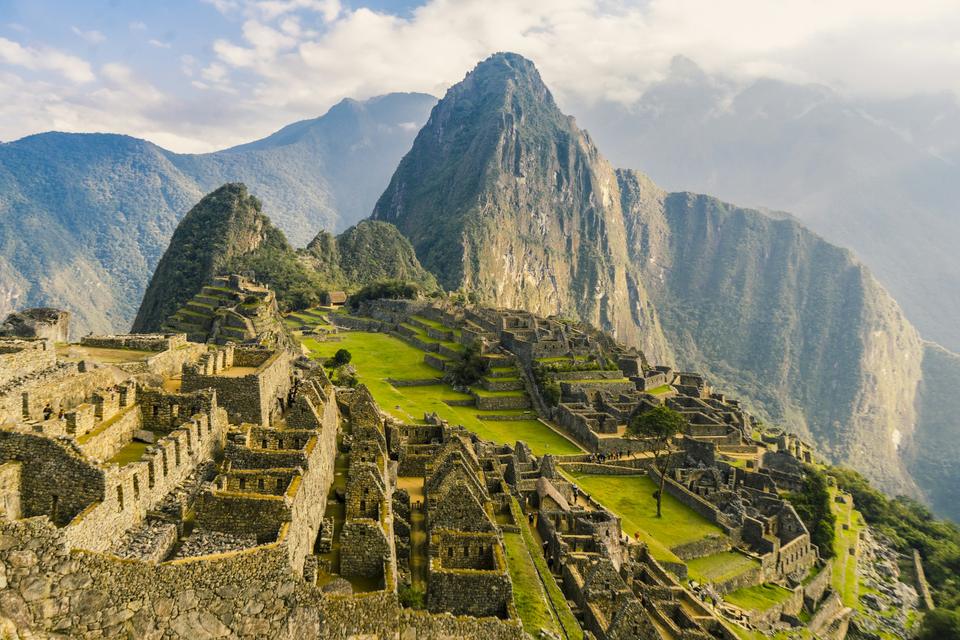 The citadel of Machu Picchu.
